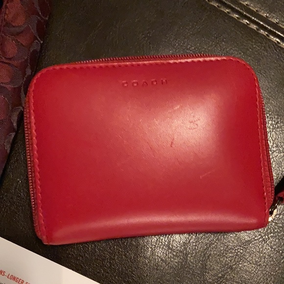 Coach small hand purse and wallet Authentic - Picture 8 of 16